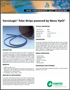 Corrologic® Tube Strips powered by Nano VpCI®