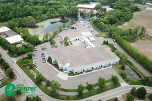 Cortec HQ plant aerial view